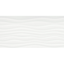 JAZZ - 12X24, WHITE RIPPLE, GLOSSY